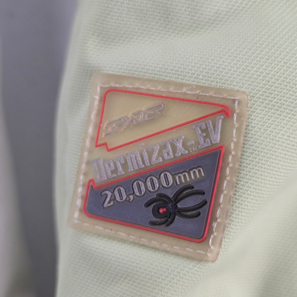 Spyder L Womens Ski Jacket Dermizax EV X Static Insulation Waterproof Breathable - Picture 2 of 8